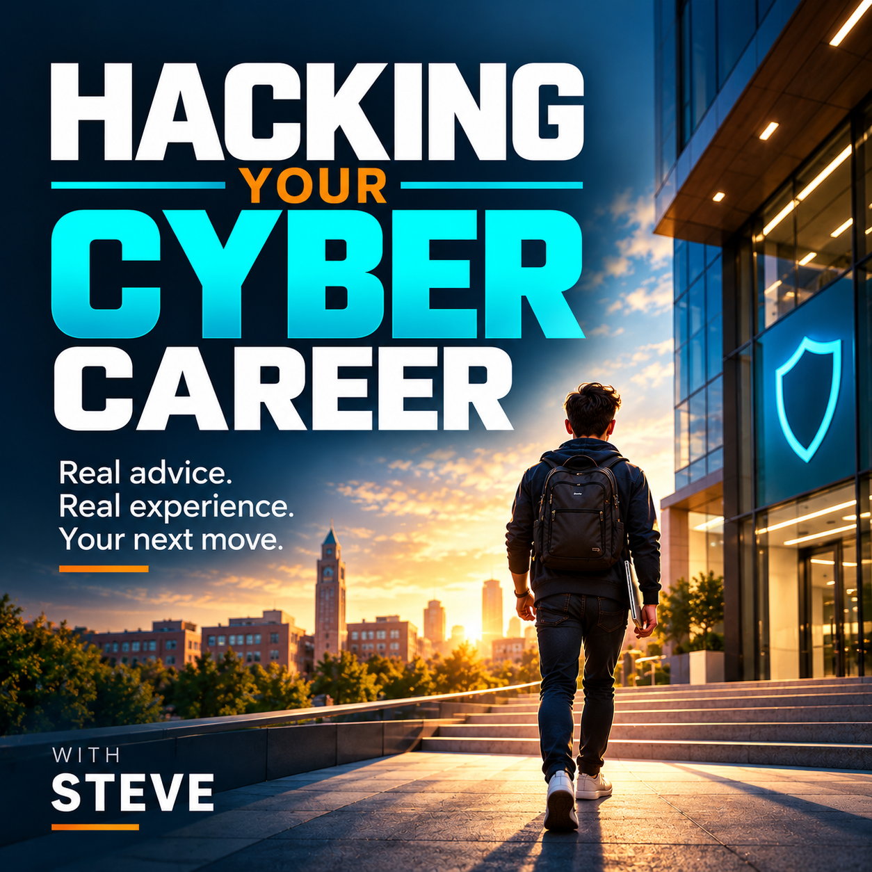 Hacking Your Cyber Career official podcast cover artwork